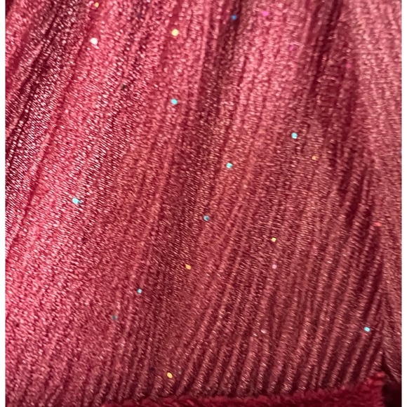 CES FEMME Beautiful burgundy velvety blouse S M L - Picture 6 of 9